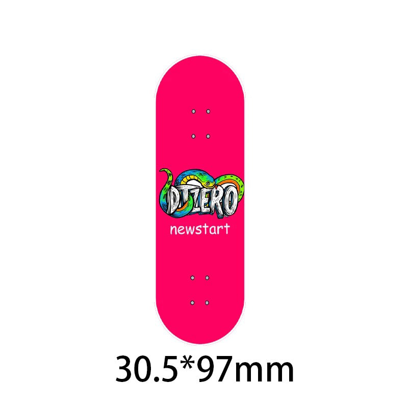 Green Snake Pro Complete Fingerboard Set - 32mm & 30.5mm Premium Fingerboard with Eureka V3 Trucks & 85D Urethane Wheels