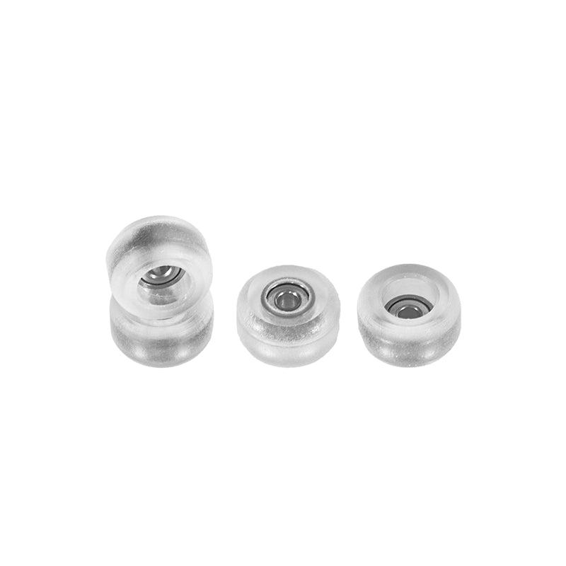 CNC Plastic Fingerboard Wheels - High-quality bearings, 10+ Second
