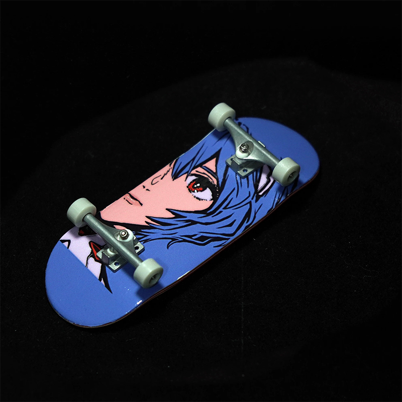Cybernetic Blue-Haired Pilot Fingerboard