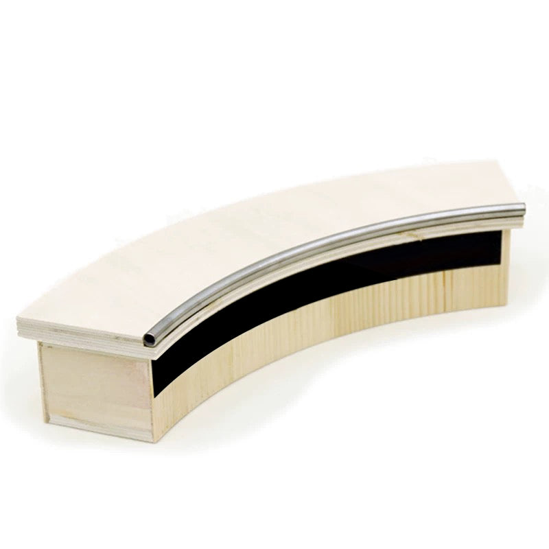 Handmade Wooden Arc Steel Tube Box
